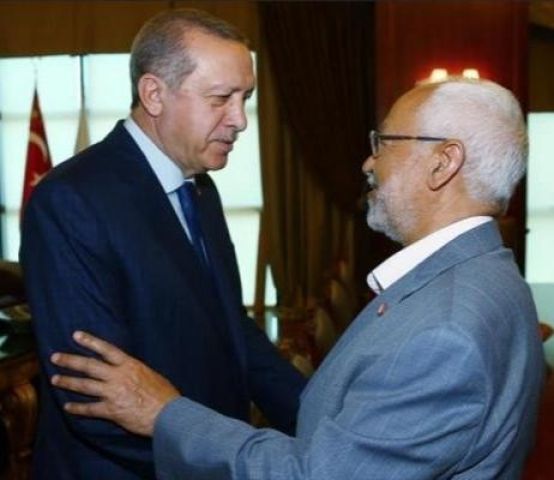 أردوغان ورئيس البرلمان التونسي