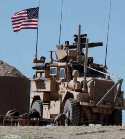 آلية عسكرية أمريكية الحسكة سوريا 