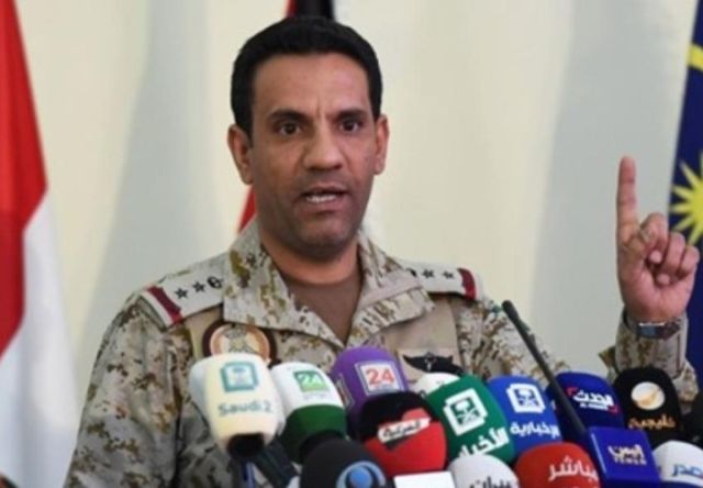 تركي المالكي المتحدث باسم التحالف