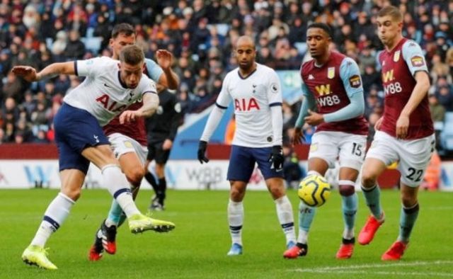 مباراة أستون فيلا وتوتنهام 