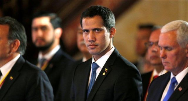 زعيم المعارضة الفنزويلية خوان جوايدو 
