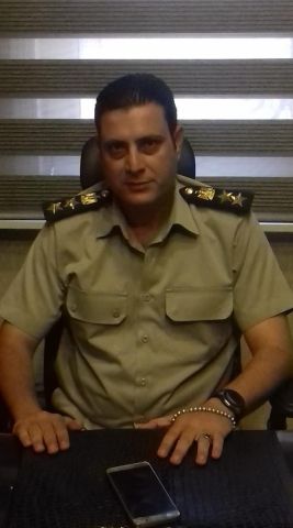 العقيد وسيم قنديل رئيس قسم شرطة مرافق الغربية 