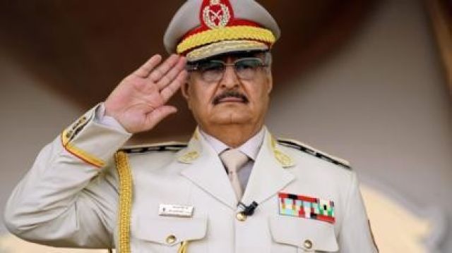 حفتر يطلب دعم مصر فى وقف التوغل التركى بليبيا..والقاهرة:لن نسمح بتهديد حدودنا