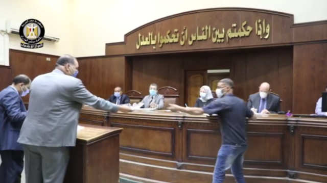 إجراءات وتدابير وقائية على أعلى مستوى داخل المحاكم