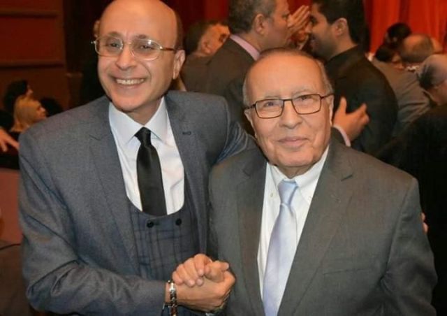 مجدي صبحي والمخرج محمد فاضل