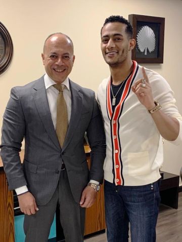 محمد رمضان وتامر مرسي 