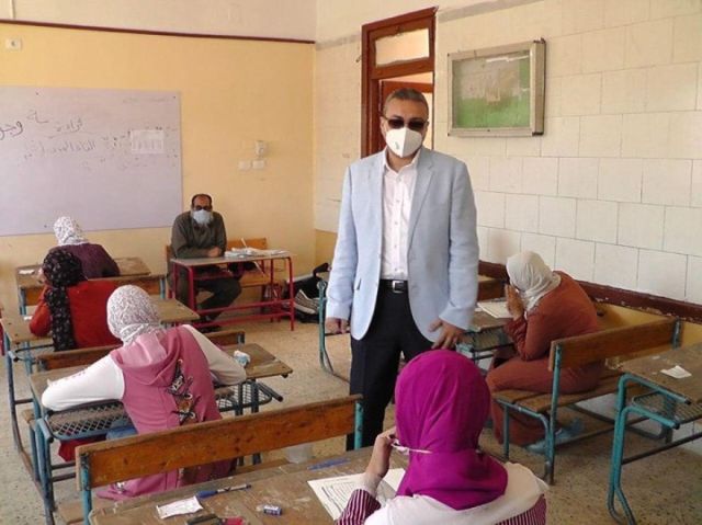 أثناء الجولة التفقدية