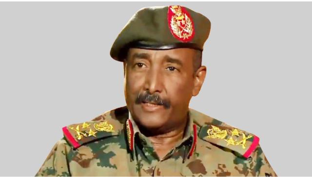 القائد العام للقوات المسلحة السودانية الفريق أول عبدالفتاح البرهان