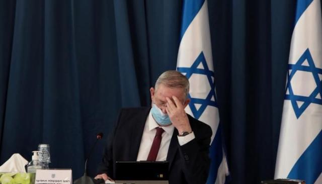 وزير الأمن الإسرائيلي بيني جانتس 