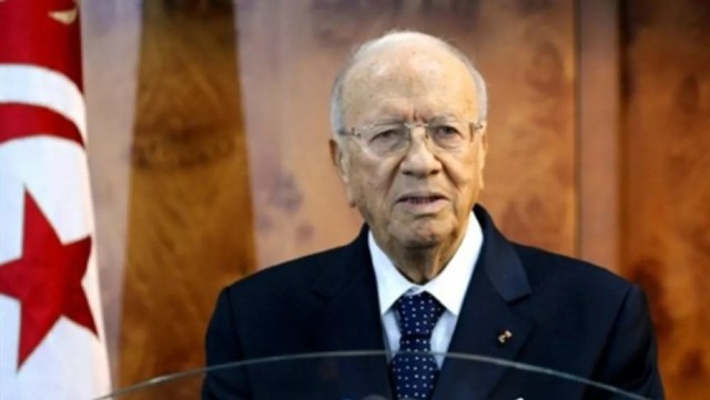 الرئيس التونسي السابق الباجي قايد السبسي 