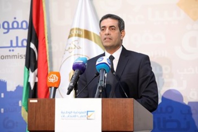 عماد السايح رئيس المفوضية العليا للانتخابات في ليبيا 