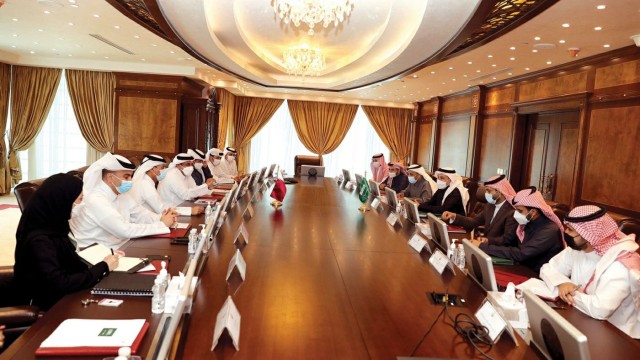 إجتماع قطري سعودي