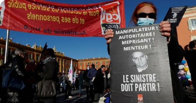 احتجاجات  معلمو فرنسا 