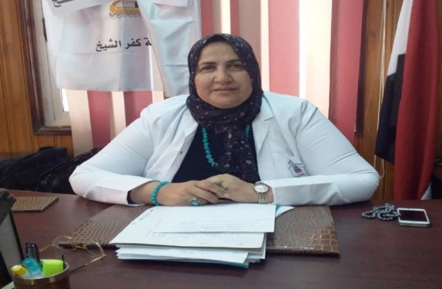 الدكتورة سوسن سلام وكيلة وزارة الصحة بكفر الشيخ