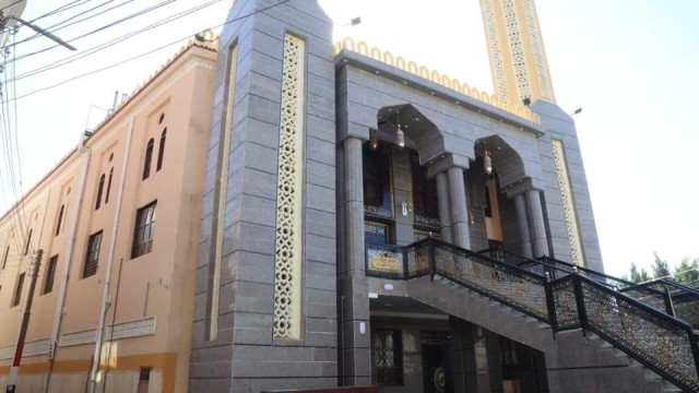 إفتتاح مسجد الأنصاري