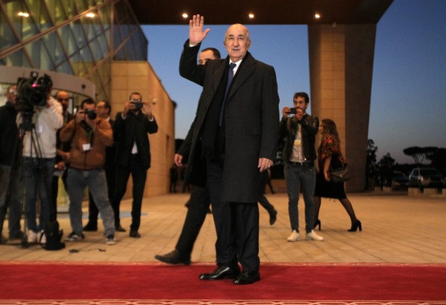 الرئيس الجزائري عبد المجيد تبون 