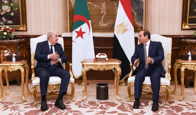 السيسي والرئيس الجزائري