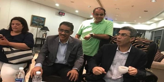 ضياء رشوان وياسر رزق