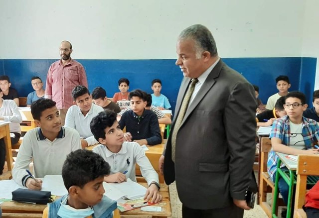الدكتور خالد خلف وكيل وزارة التربية والتعليم بدمياط 