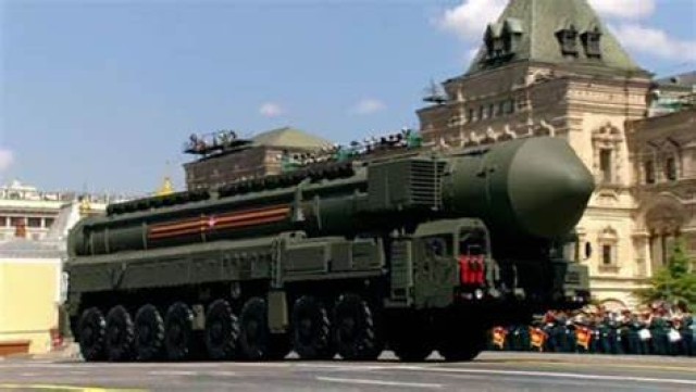صاروخ باليستي عابر القارات روسي