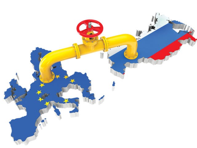 موارد الطاقة الروسية إلى أوروبا
