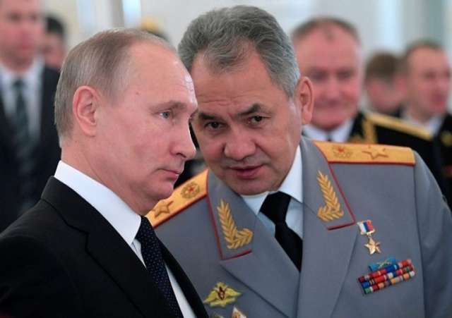 الرئيس الروسي و وزير الدفاع الروسي