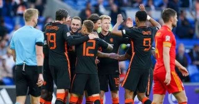 هولندا تفوز على ويلز في دوري الأمم الأوروبية