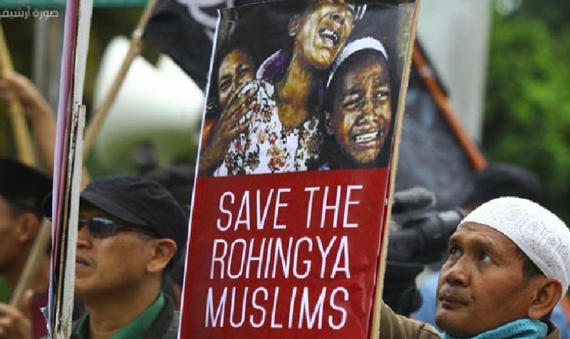 تظاهرات الروهينجا بنجلاديش 