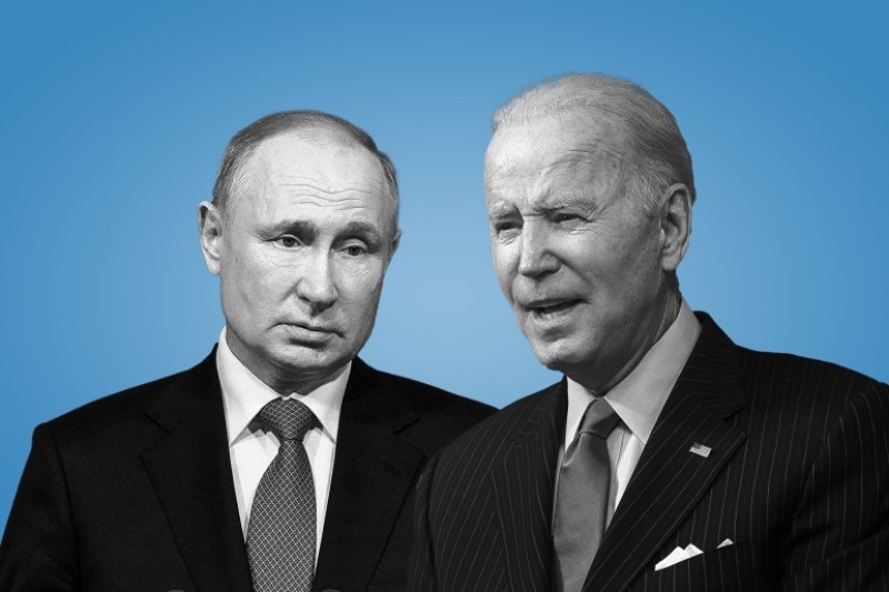 الرئيس الأمريكي و الرئيس الروسي 