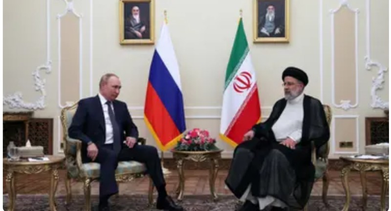 رئيسا روسيا وإيران 