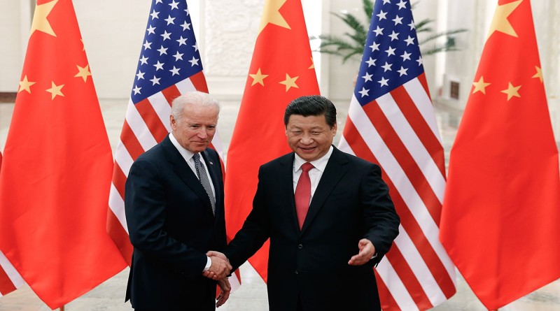 الرئيس الصيني و نظيره الأمريكي 
