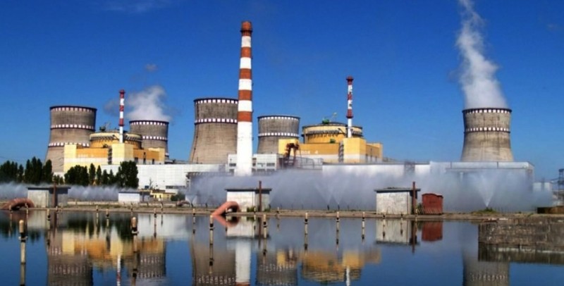 محطة زابوريجيا للطاقة النووية الأوكرانية 