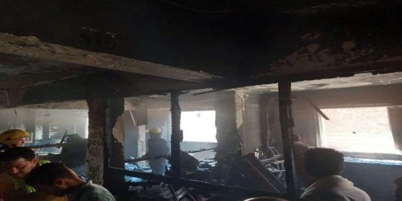 وزير الصحة ينعى ضحايا حريق كنيسة أبو سيفين بالجيزة