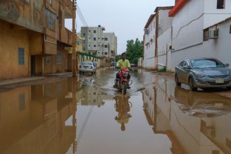 السيول في السودان 