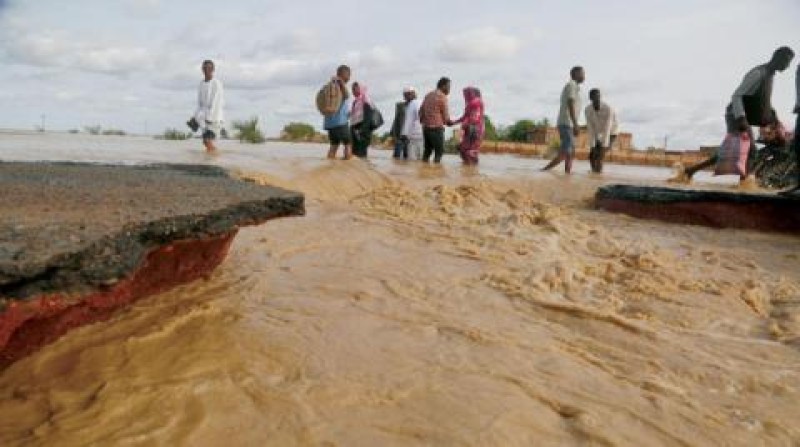 السيول في السودان 