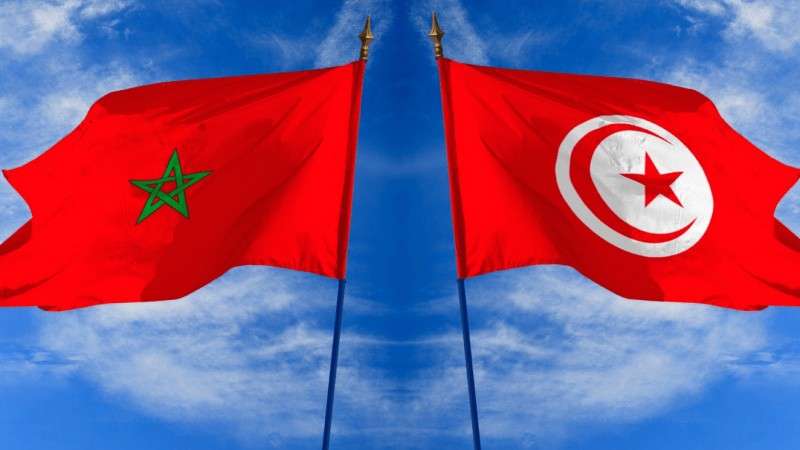 علم تونس و المغرب 