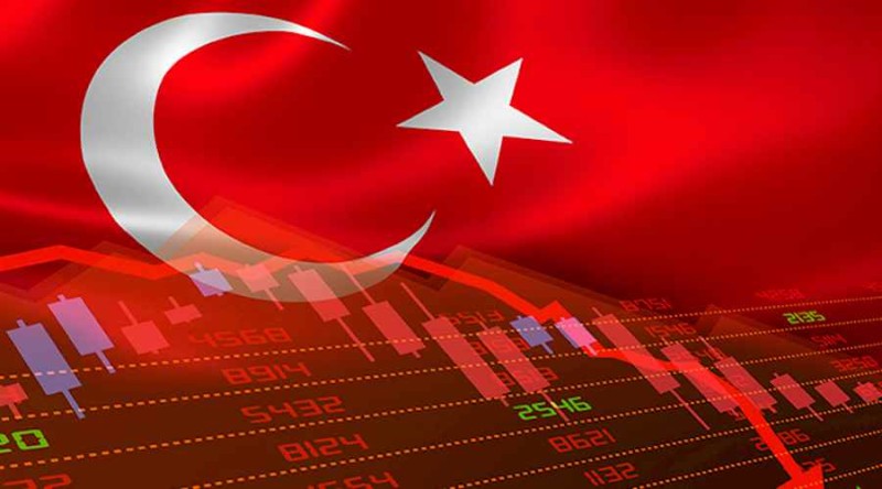 إنهيار الاقتصاد التركي 