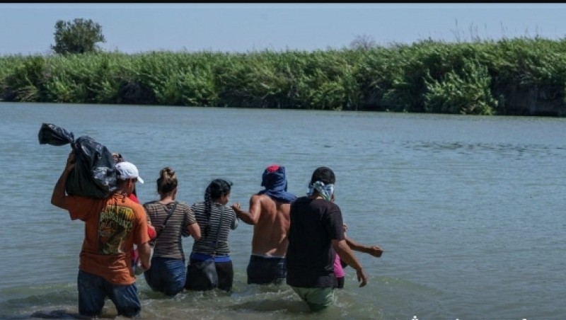 مهاجرين غير شرعيين ريو غراندي تكساس 