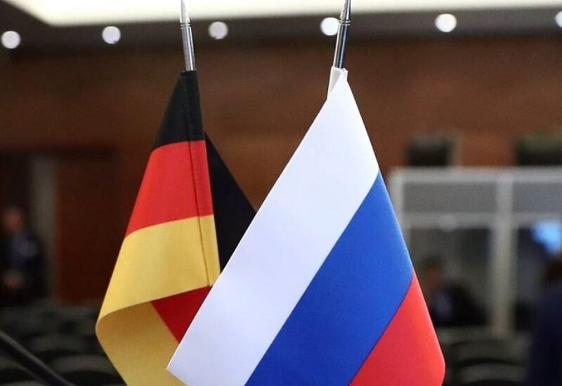 علم روسيا و ألمانيا 