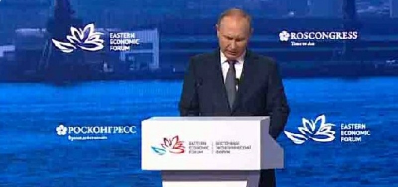 ابرز ما تناوله بوتين في كلمته أمام منتدى الشرق الاقتصادي