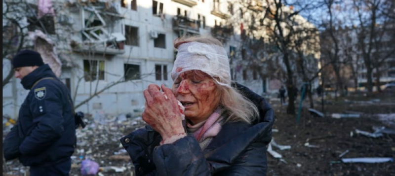 ضحايا الحرب الروسية الاوكرانية