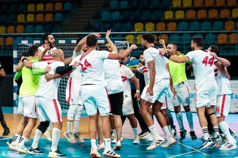 الزمالك يفوز على الترجي التونسي في البطولة العربية لكرة اليد