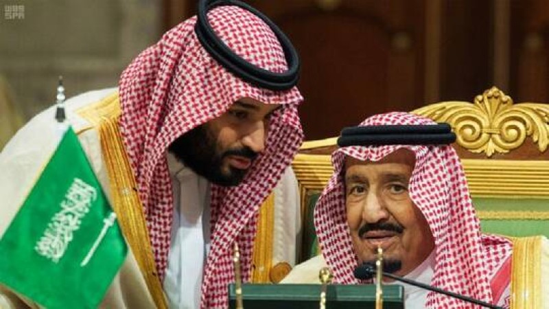 العاهل السعودي و ولي العهد السعودي 