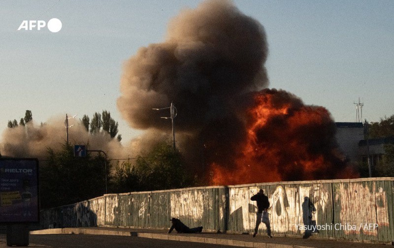 أثار هجمات المسيرات الإيرانية على كييف
