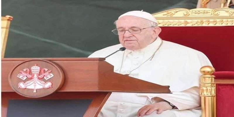 بابا الفاتيكان يطالب بإتاحة الحريات الدينية كاملة والمساواة في الكرامة