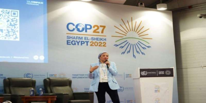 وزيرة البيئة تطلق مبادرة المخلفات 50