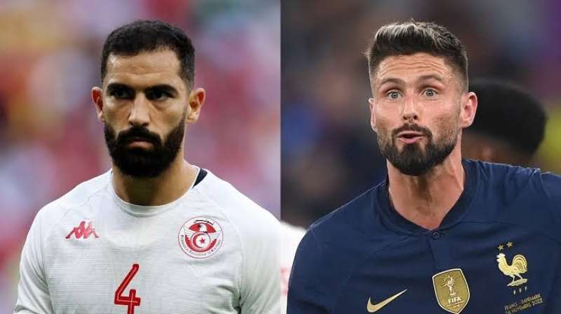 تشكيل تونس و فرنسا في كأس العالم