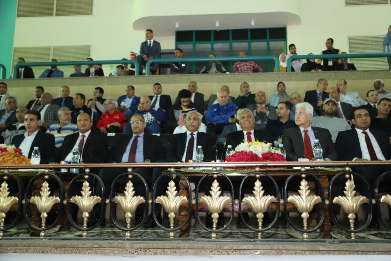 افتتاح الدورة العربية الـ17 لخماسيات كرة القدم بجامعة جنوب الوادي