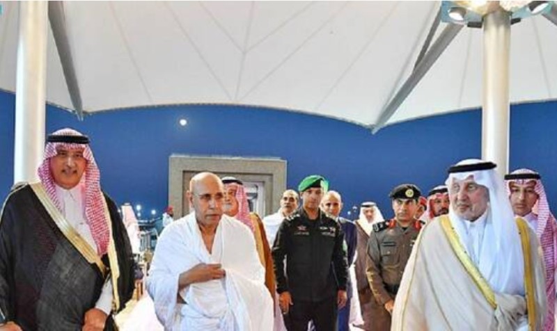 الرئيس الموريتاني يصل إلى السعودية