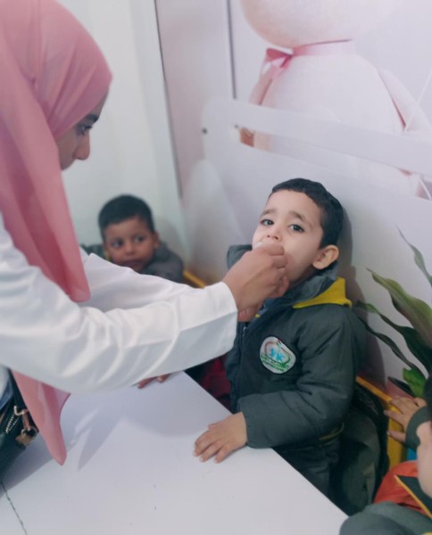 تطعيم مليون طفل ضد شلل الأطفال بالبحيرة بنسبة 96%